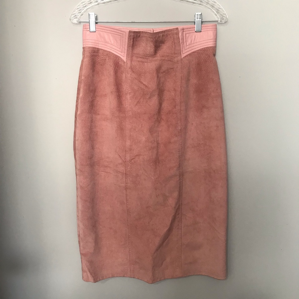 Danier Vintage Suede Skirt